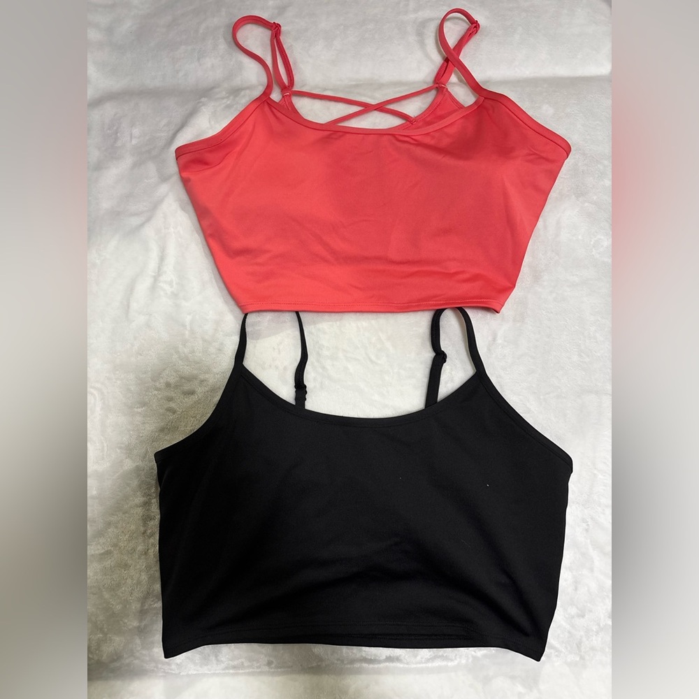 VS pink sport bra tops